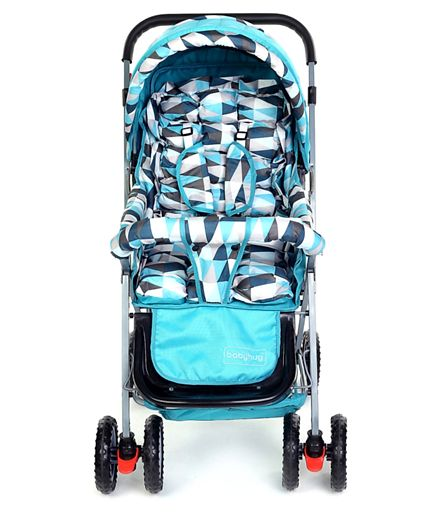 babyhug cocoon stroller with mosquito net